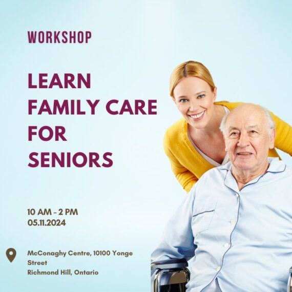 Family care for seniors workshop